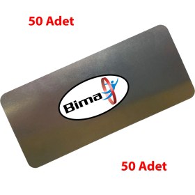 Resim Bima Rötuş Çeliği 4 x 9 Cm 50 Adet 