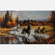 Resim Artist Kanvas Tablo 70x140 cm (AN-3553) 