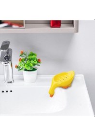 Resim Ördek Tasarımlı Sabunluk Tdrtr Beyaz 