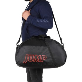 Resim Jump Siyah Çanta Jçnt 1101 51X26X20 Boyutunda Erkekler İçin Su Geçirmez Spor Seyahat Çantası 