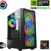 Resim XASER Thunder x850 Ryzen 7 7700 32GB DDR5 Ram 1TB M.2 NVMe SSD 16GB RTX5060 Ti Oyuncu Masaüstü Bilgi 