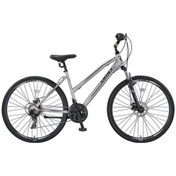 Resim Ümit Quebec 28 J Kadın Bisikleti Md 43 Cm 21V Gri-Siyah Gri - Siyah 