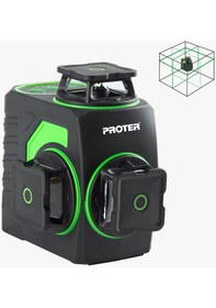 Resim Proter PL360 LS 3x360 Çift Akülü Yeşil Lazer Hizalama Makinesi 