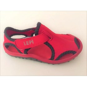 Resim Lepi Kids Aqua Kırmızı Kız Erkek Çocuk Sandalet Ayakkabı 