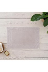 Resim markentegra Extra Yumuşak Pamuklu Eponj Ayak Havlusu - Krem Renk 