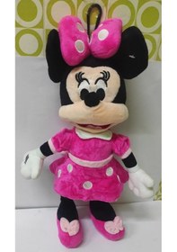 Resim Minnie Mouse Peluş Oyuncak 40 Cm Oyuncak Minnie Mouse Pembe 