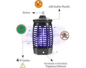 Resim Elektrikli Sinek Öldürücü Cız Lamba 