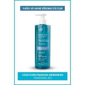 Resim Ducray Keracnyl Yağlı Cilt Temizleme Jeli 400ml 