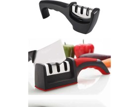 Resim Epilons Profesyonel Bıçak Bileyici 3 Açılı Tungsten Çelik Elmas Seramik Malzeme ile Bileme 