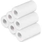 Resim Neevoyu 6 Adet 57mm Genişlik Beyaz Termal Yazıcı Kağıdı - Çocuk Fotoğraf Makinesi İçin 