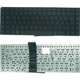 Resim HP Uyumlu 576835-001, 576835-141 Klavye Tuş Takımı Tuş Seti Siyah 