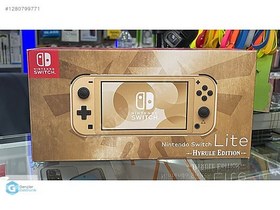Resim Nintendo Switch Lite Hyrule Edition SIFIR - Takas - KURYE !! 