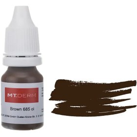 Resim MT Kalıcı Makyaj Boyası/brown 680 