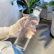 Resim Zaman Göstergeli PC Plastik Su Şişesi - Büyük Kapasiteli, Sızdırmaz & Darbeye Dayanıklı BPA İçermeyen Spor Şişe, Spor Salonu, Seyahat ve Açık Hava Aktiviteleri için - Net Hidrasyon Takip Tasarımı, Spor Su Matarası, Fonksiyonel Tasarım 