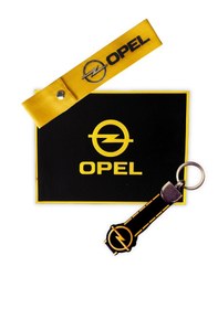 Resim Opel Uyumlu Torpido Üstü Kaydırmaz Ped & Tampon Dili Çeki Ipi & Oto Silikon Anahtarlık Siyah 