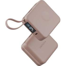 Resim Magpac Mini Plus Dijital 10.000 Mah 20w Type-c 20w Type-c Kablo 15w Telefon Saat Kablosuz Şarj Magsafe Powerbank Koyu Gri 