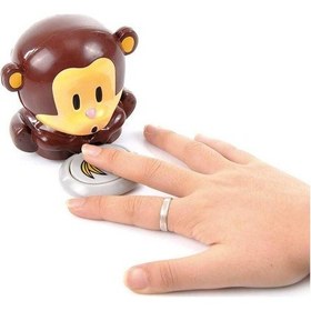 Resim Maymun Figürlü Hava Üfleyen Pratik Kolay Hızlı Oje Kurutucu 