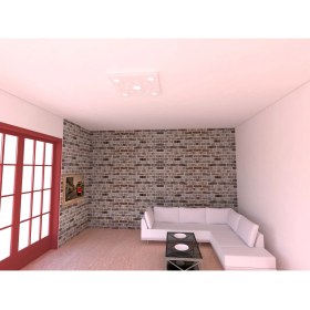 Resim Motifpiyer Tavan Spot Göbek Tsg-14-Kare 