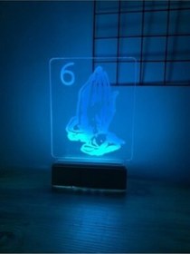 Resim Blessed Gece Lambası 3D 16 Renk (462897796) 