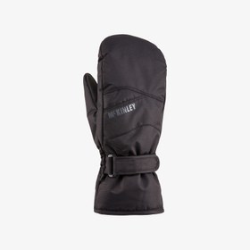 Resim McKinley Valentino Mitten II Erkek Siyah Kayak Eldiveni 