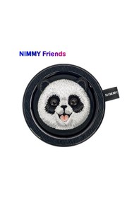 Resim Magsafe Uyumlu Big Eyes Değiştirilebilir Manyetik 3d Nakışlı Panda Telefon Standı 2.0 
