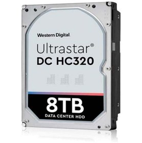 Resim WESTERN DIGITAL WD 8TB ULTRASTAR DC HC320 256MB 7200RPM ENTERPRISE NAS VE GÜVENLİK SATA-3 DİSK 