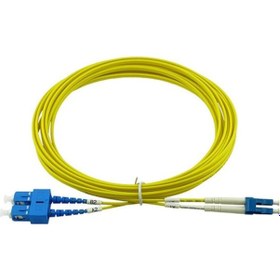 Resim Fiber Optik Patch Kablo SC-LC Duplex Single Mode 5 Metre 