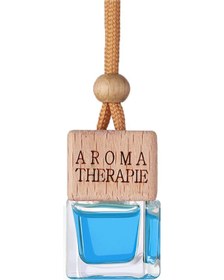 Resim Ranyeek Oto Kokusu Asılı Aromaterapi - Cam Ve Ahşap Materyal, 8ml Deniz Kokusu, Kalın İp, Kare Tasarım, Hava Temizleyici Ve Dekoratif Asma Aparatı 