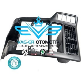 Resim Polo Classıc Orta Konsol Torpido Teyip Teyp Çerçevesi 6N1858069A (540361121) 