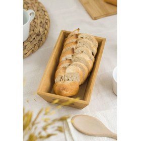 Resim Bambu Ekmeklik Ekmek Sepeti 24*14*1,5cm 