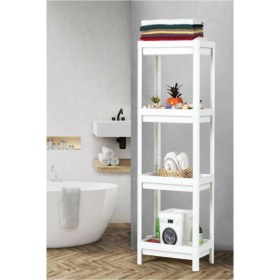 Resim Piithalat Shelf 3 Katlı Raf Ünitesi - Mutfak - Banyo Depolama Rafı 