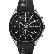 Resim Hugo Boss HB1513716 Silikon Siyah 44 mm Erkek Kol Saati Boss Watches
