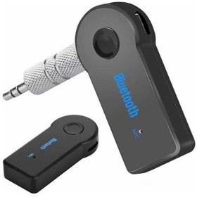 Resim Sptmgldı Tüm Cihazlara Uyumlu Bluetooth Aux Araç Kiti Siyah 