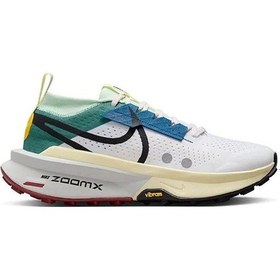 Resim Nike Zoom X Zegama Trail 2 Vibram Kaymaz Taban FD5191-FD5190 Unisex Spor Ayakkabı BEYAZ 
