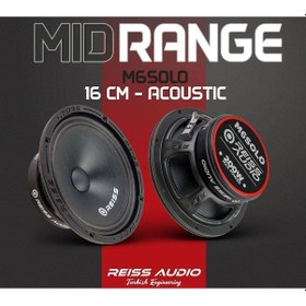 Resim Reiss Audio Rs-M6Solo 16 Cm 200 Watt Profesyonel Midrange 