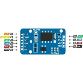 Resim Ds3231 Rtc Gerçek Zaman Saat Modülü Mini Iıc Gerçek Zaman Saniye Dakika Saat Gün Ay Yıl Tarih Hesap 
