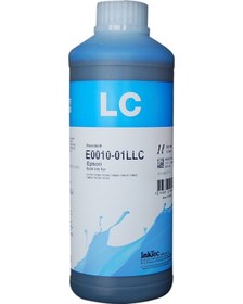 Resim Inktec Dye Mürekkep Açık Mavi Epson Uyumlu E0010-01llc - 1 Litre 