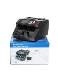 Resim Black Mix Karışık Sayım Yapabilen Para Sayma Makinesi 