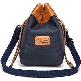 Resim Rogfer Sccotton Kamera Lens Koruma Çantası Astar Çantası Su Geçirmez Kamera Saklama Çantası, Boyut: L Mavi Diğer Diğer 