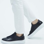 Resim Tamer Tanca Erkek Hakiki Deri Lacivert Sneakers & Spor Ayakkabı 04 2501 Erk Ayk Y23 Lacı Fltr Lacivert 