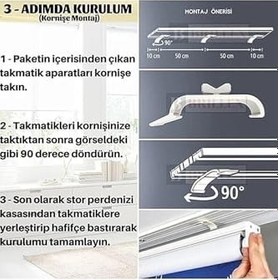 Resim Bambu Düz (Etek Dilimsiz) Stor Zebra Perde 426321, Antrasit, 190 x 260 
