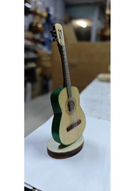 Resim Minyatür Masa Üstü Hediyelik Gitar 
