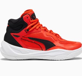 Resim PUMA PLAYMAKER PRO MİD JR KIRMIZI ÇOCUK BASKETBOL AYAKKABISI 37833012 Ç-124 