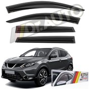 Resim Nissan Qashqai 2014-2021 Arası Cam Rüzgarlığı 4lü 