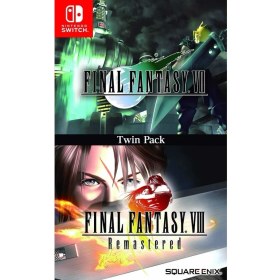 Resim Final Fantasy VII & VIII Remastered Twin Pack Nintendo Switch Oyun 