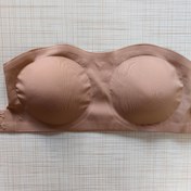 Resim ULTREAGLE Seksi Askılı Bandeau Sütyen, Yüksek Destek Polyamid 80% Elastan 20% Örgü Kumaş, Çıkarılabilir Silikon Pedler, Kablosuz Push Up Bralet Erkek Kadınlar İçin 