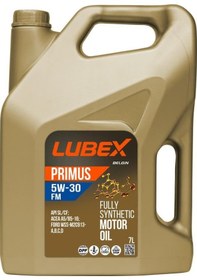 Resim Lubex Primus Fm 5W-30 Tam Sentetik Motor Yağı 7 L 