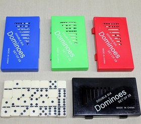 Resim Plastik Kutulu Domino Oyunu Alk3532 