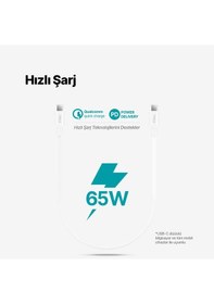 Resim Ttec Super Şarj Pd/qc 0.30cm 65w Type C Şarj Kablo Samsung Huawei Apple Uyumlu iPhone 15 15 Pro Max Powerbank Kablosu Desen - Ben10 