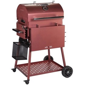 Resim Igrıll Barbekü Hub 515 Mm Kömürlü Mangal Kırmızı 